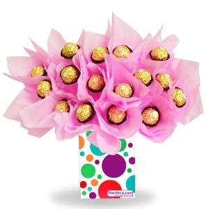 Candy bag chocolates ferrero ella