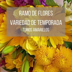 Ramo de flores en tonos amarillos - envio a domicilio