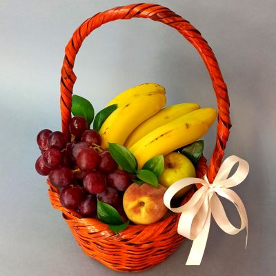 Canasta frutal con asa 3368