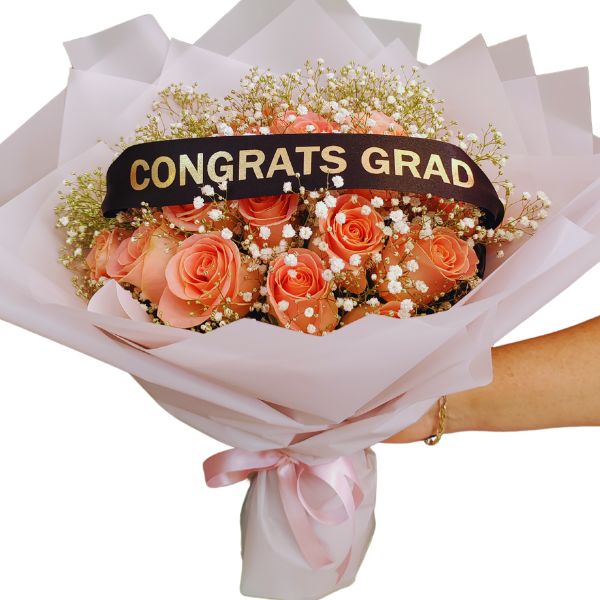 ramo-24-rosas-rosa-congrats-grad-gsadsa 3481